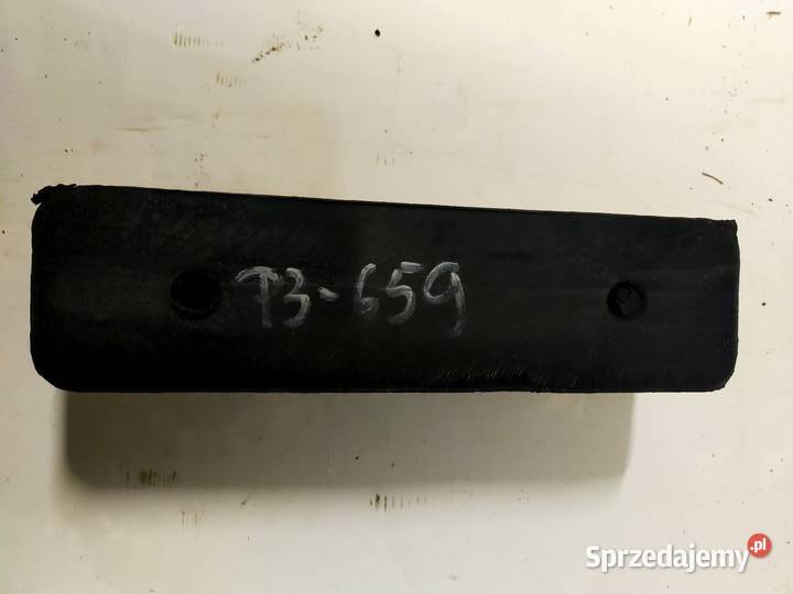 Odbój gumowy 200x50x60 dojazdowy nowy faktura Brzozówka