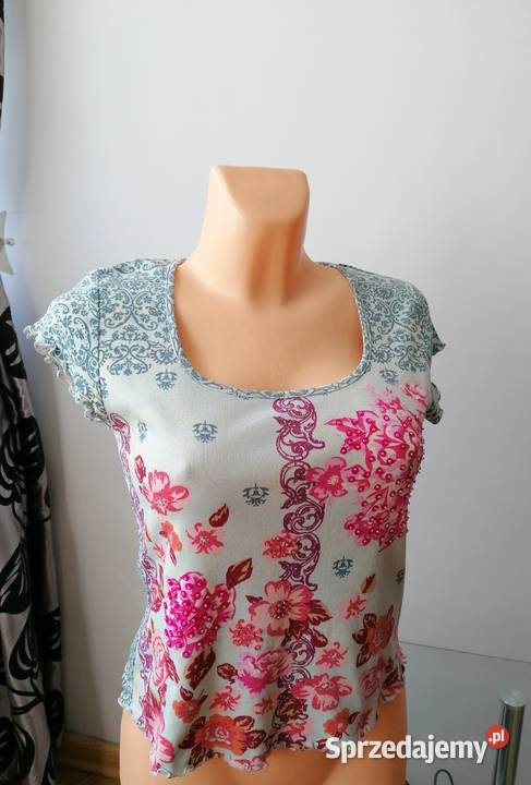 DAMSKA BLUZKA Z CEKINAMI PER UNA by MS RUK 14 Łódź