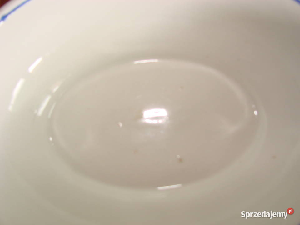 Gefle stara porcelanowa owalna miska Pruszcz Gdański