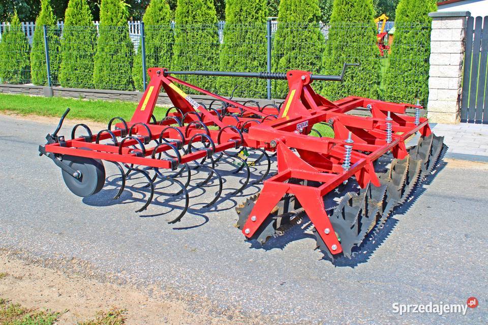 Agregat uprawowy z WAŁKIEM podwójnym Kultywator Kolonia Gorzędów