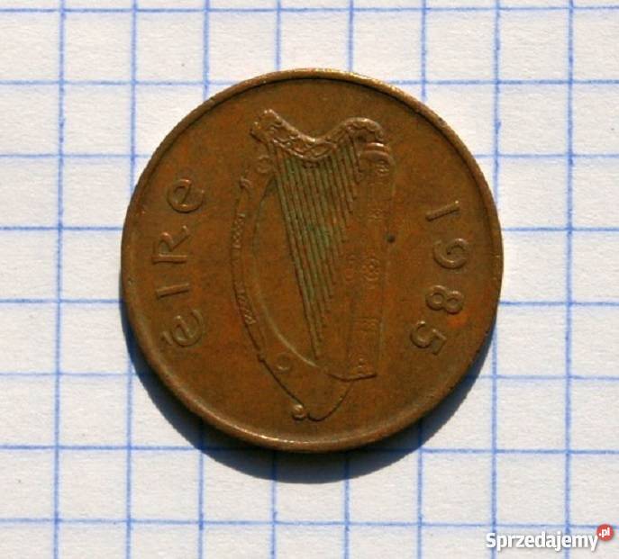 2 PENSY 2 PENCE 1985 IRLANDIA Numizmatyka Piszczac
