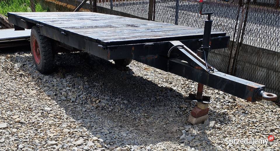 Przyczepa platforma na koparke laweta nieuszkodzony Łapczyca sprzedam