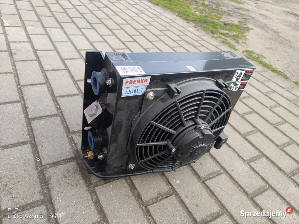 Chłodnica oleju hydraulicznego 100Lmin DC 12V pomorskie Żukowo