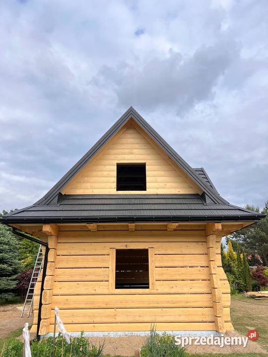 Dom z Bali Rekreacyjny Góralski Mszenie Montaż 1000m2 Zakliczyn