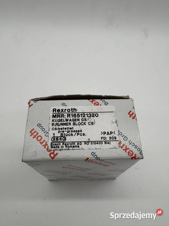 Rexroth R165121320 Wózek liniowy Warszawa