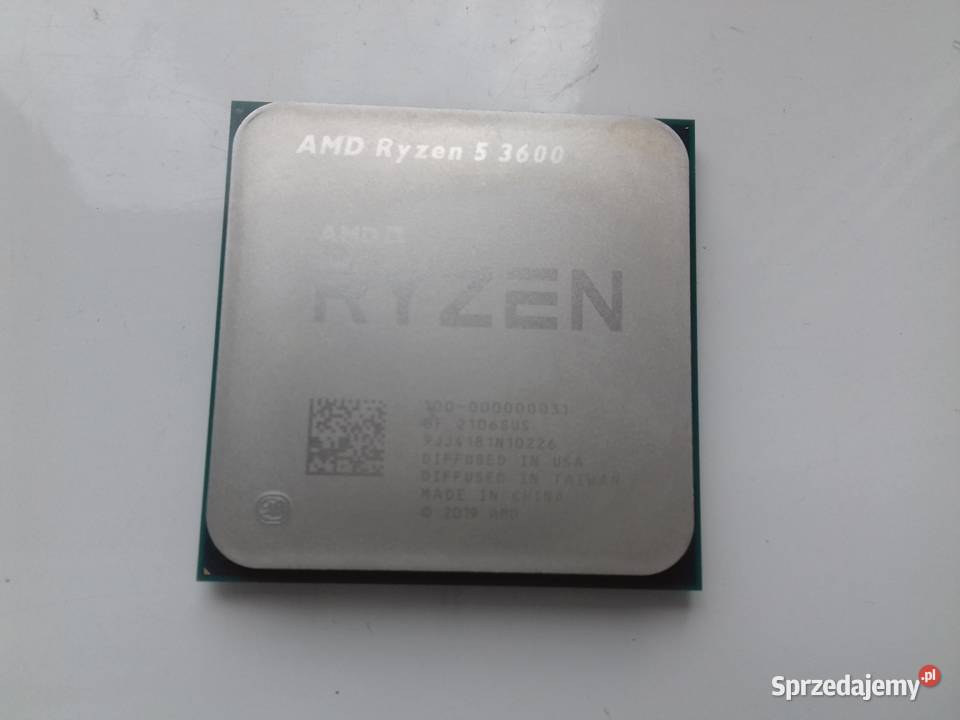 AMD Ryzen 5 3600 6x36GHz AM4 32MB 65W Matisse kujawsko-pomorskie Bydgoszcz