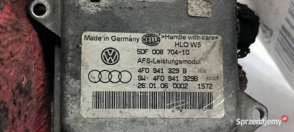 PRZETWORNICA AUDI A8 D3 W12 4F0941329B Lipno