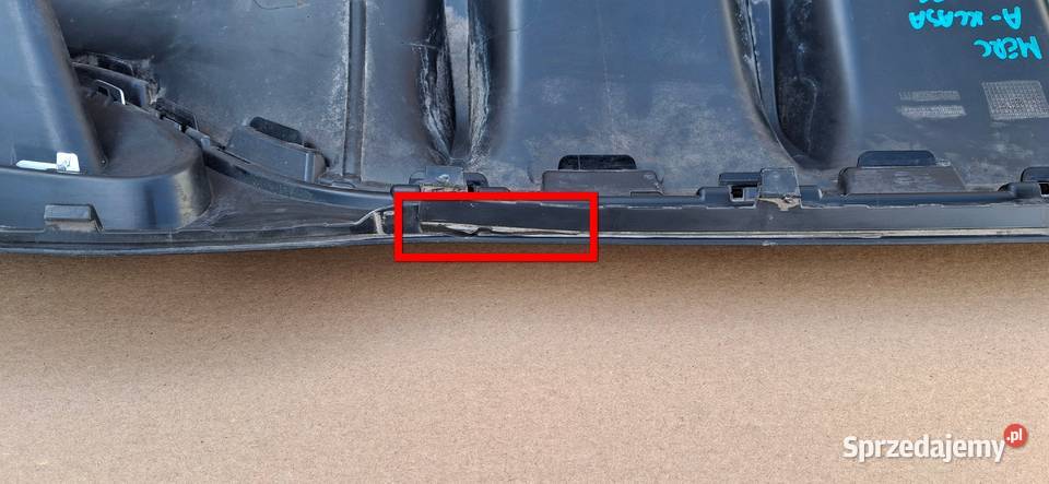 MERCEDES AKLASA W177 DOKŁADKA ZDERZAKA TYŁ osobowe Bieleń