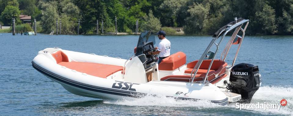 Nowa łódź RIB BSC 67 dł675m12os NOWOŚĆ 2025 Gdynia