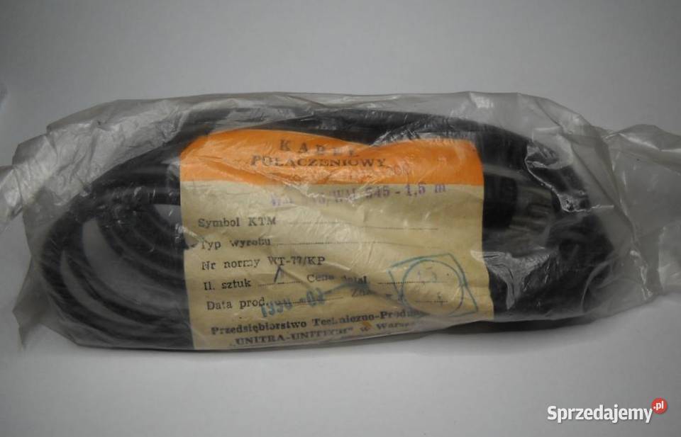Kabel połączeniowy WM545WM545 Unitra Unitech Elektronika Gdańsk