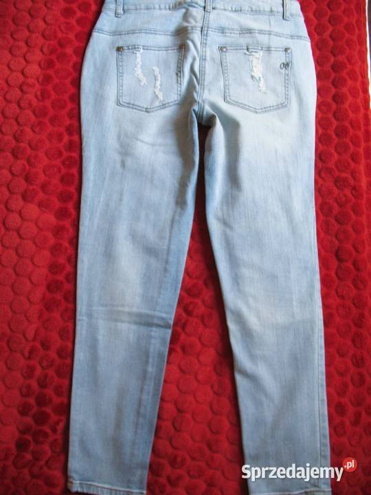 Spodnie damskie jeans 40 L biodra 98 Nowe Amy Rozmiar 40(L) Siedlce