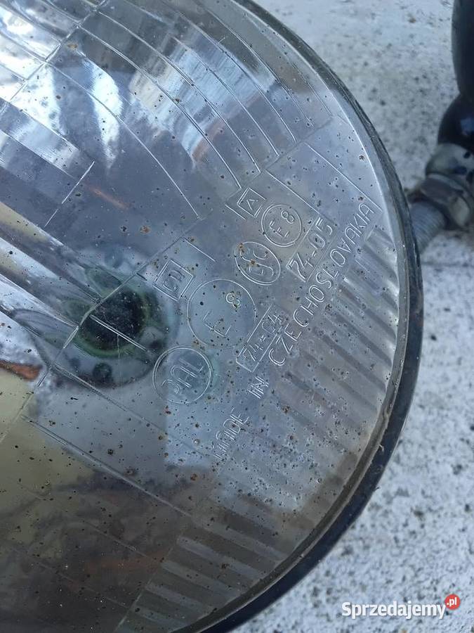 Praga Czechoslovakia lampy przód Milejewo
