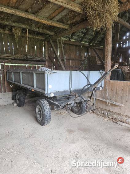 Przyczepa wywrotka d 35 nieuszkodzony Wieprz