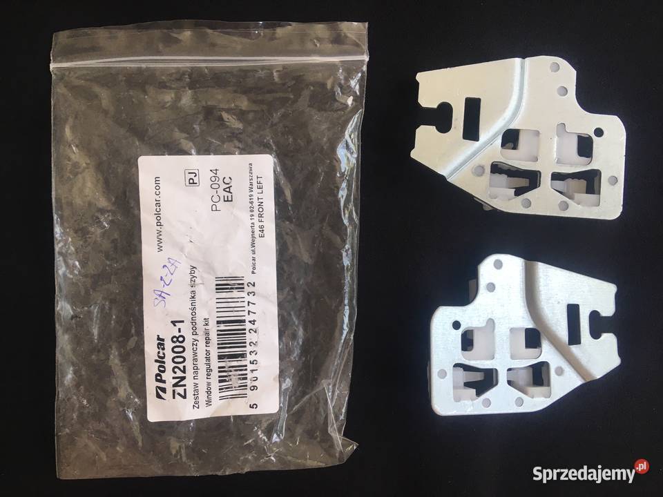 BMW E46 ŚLIZG ŚLIZGI UCHWYT PODNOŚNIK SZYB Kołobrzeg