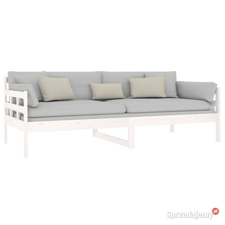 Łóżko dzienne białe lite drewno sosnowe 90x200 Warszawa sprzedam