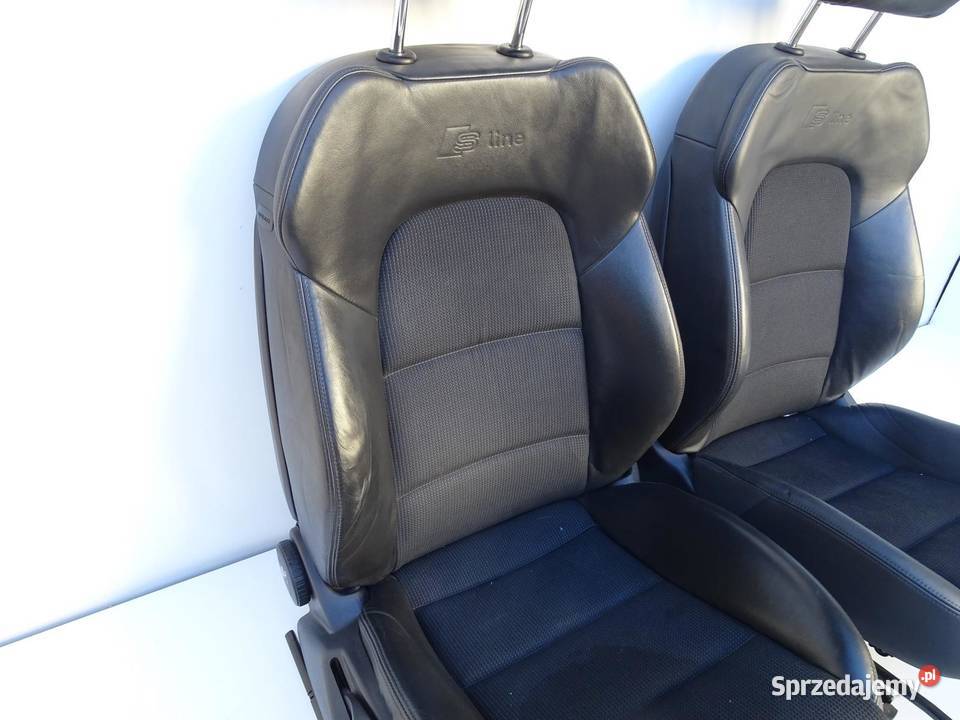 FOTELE FOTEL KANAPA PÓŁSKÓRA KOMPLET SLINE AUDI sprzedam