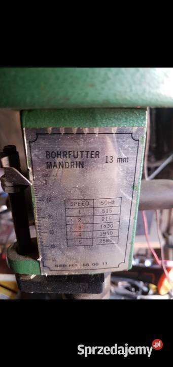 Wiertarka stołowa mała