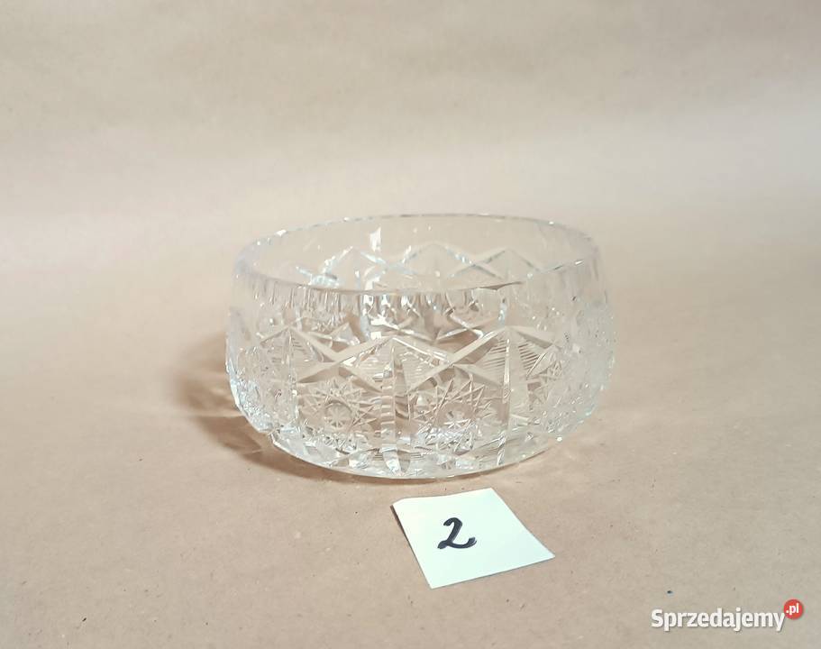 Miska kryształowa naczynie kryształowe kryształy Miski sprzedam