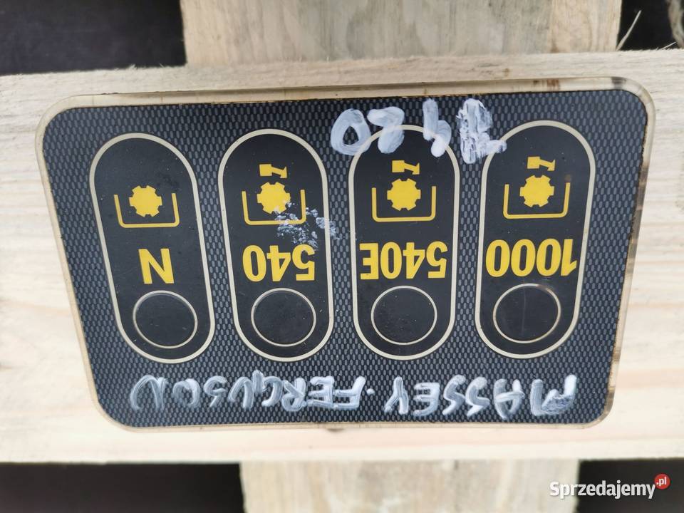 Sterownik obrotów WOM Massey Ferguson 7480 VT Wilkowo sprzedam