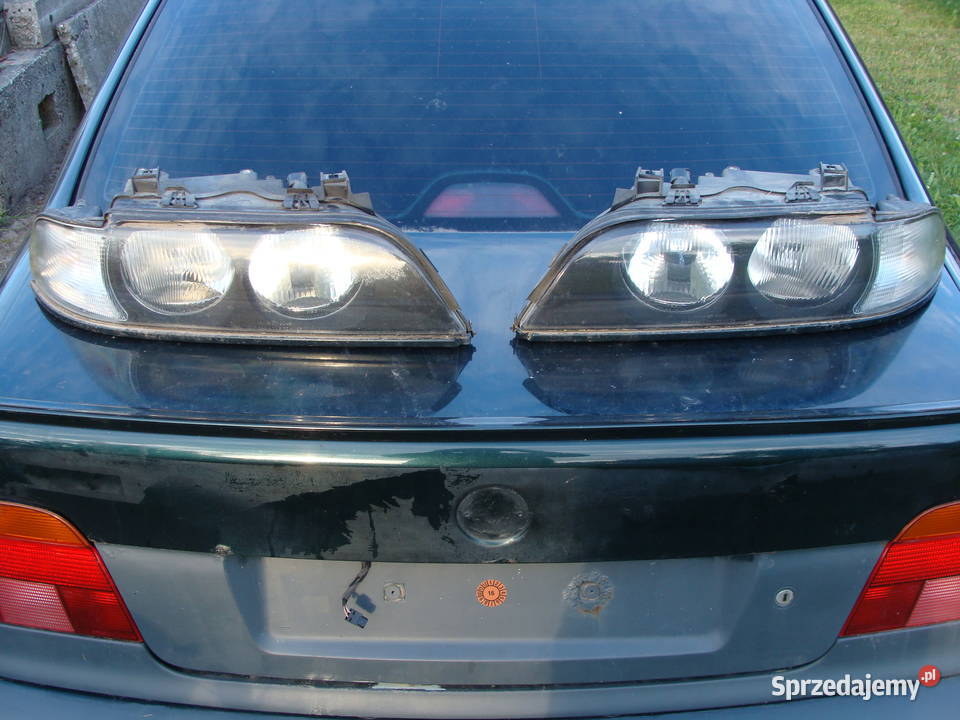Lampy tył BMW E39 sedan pomarańczowy kierunek Wieluń sprzedam
