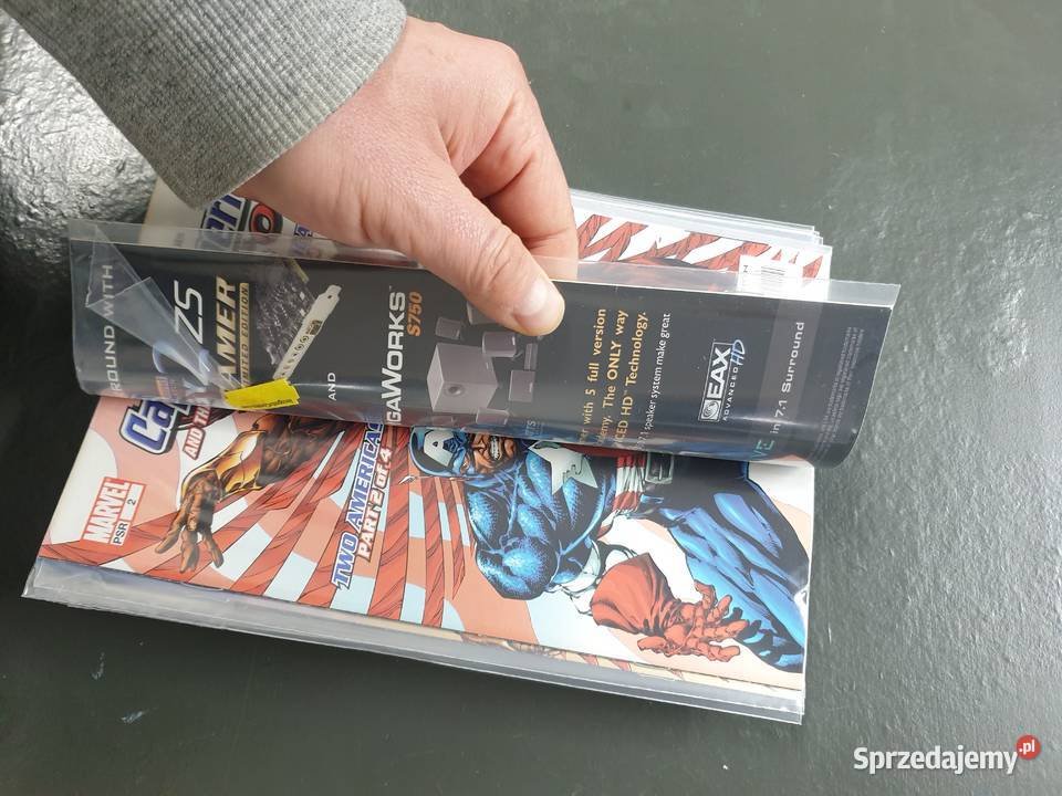 Captain America Falcon kompletna miniseria Superbohaterowie Gdynia