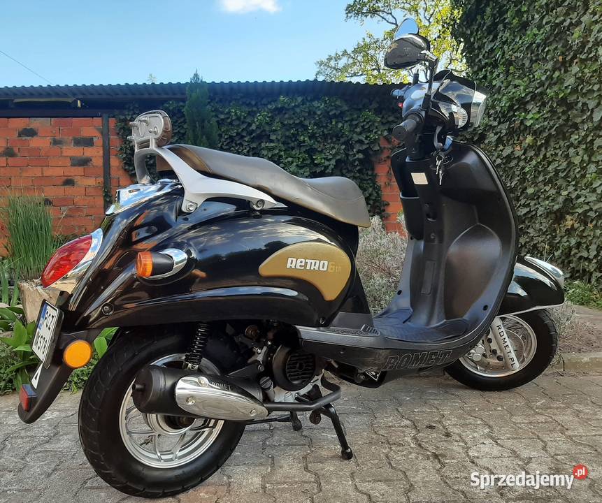 nowy skuter Romet Retro 6 50ccm 4t 2011r Romet Tuczno