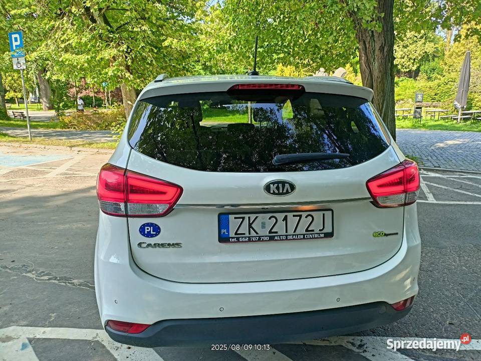 Kia Carens 7 osobowa bezwypadkowa benzyna zachodniopomorskie Koszalin