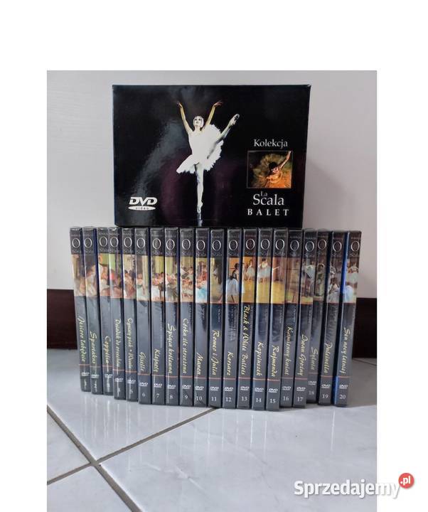 kolekcja DVD balet La Scala Jezioro łabędzie Kielce