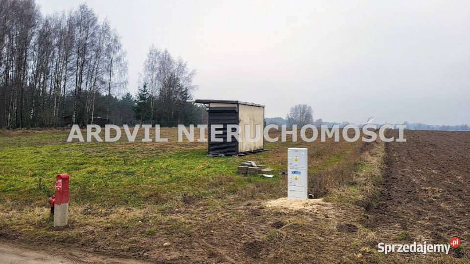 Działka Pomigacze Lawendowa 1067m2 gaz Nieruchomości