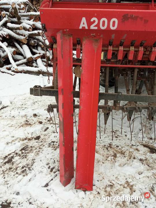 Siewnik zbożowy SAXONIA A200 Wólka Pełkińska