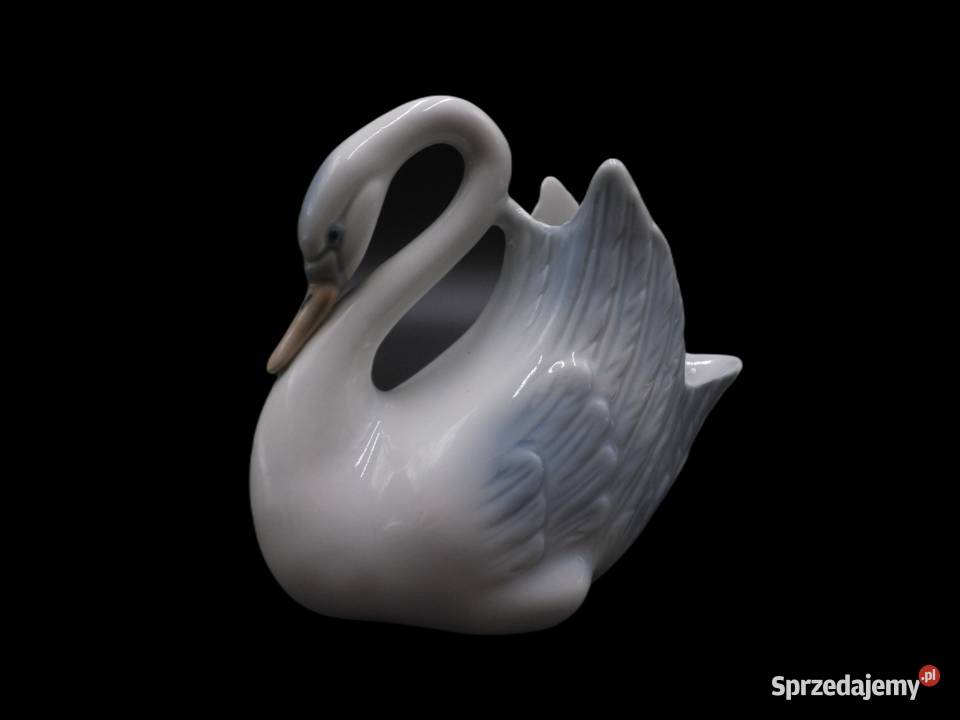 Figurka łabędź porcelana TENGRA Raszków sprzedam