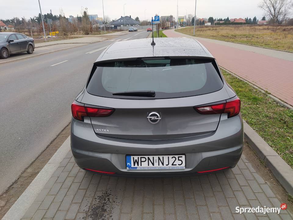 Opel Astra K 14 74 kW 100 benzyna rocznik 2016 z Opel