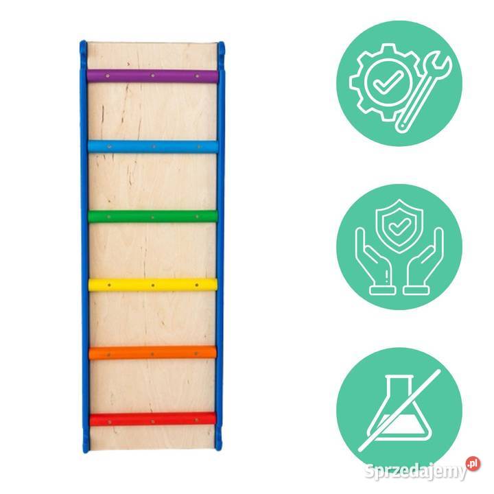 zjeżdżalnia dwustronna Woodiko drewnokolor