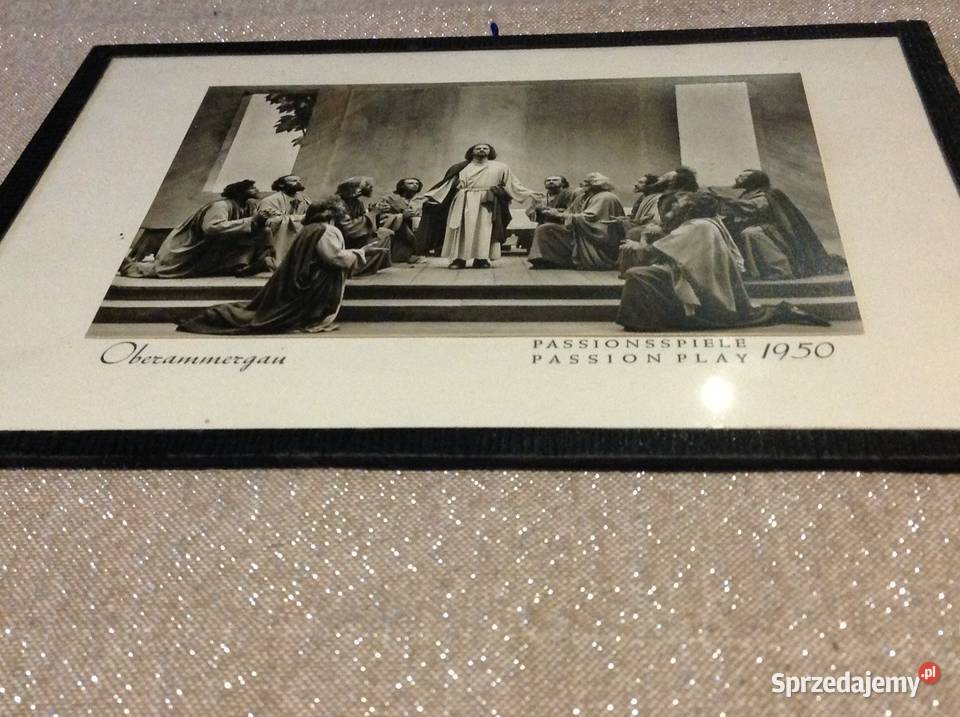 Obrazek Religijny Fotografia F BRUCKMANN STARY