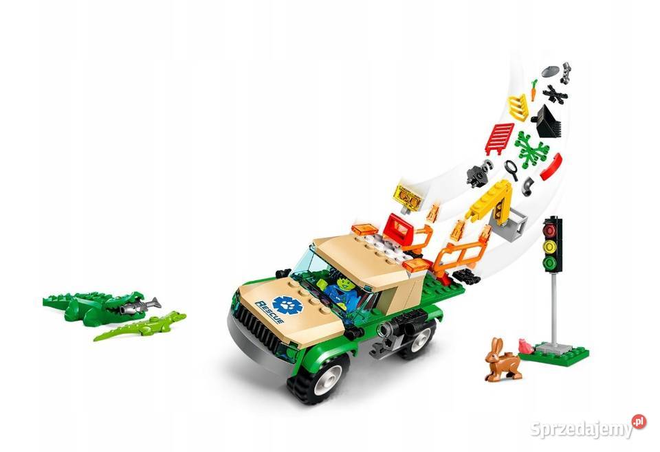 LEGO CITY 60353 MISJE RATOWANIA DZIKICH ZWIERZĄT Łódź