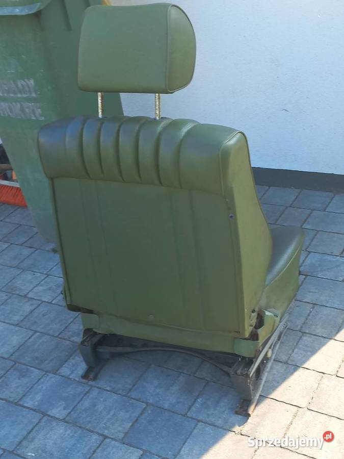 MERCEDES W123 CUPE FOTEL KIEROWCY ZIELONA SKAJA benzyna lubelskie