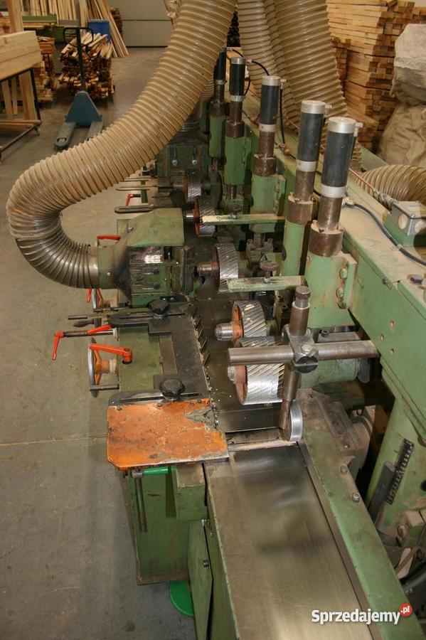 Strugarka czterostronna GUBISCH typ M 1724 Wola Mielecka