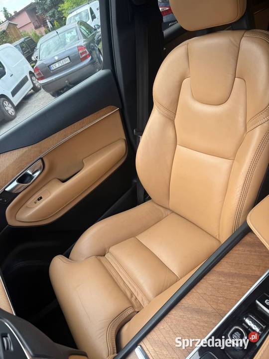 Volvo XC 90 B5 D AWD Momentum Pro 7os gwarancja wspomaganie kierownicy małopolskie