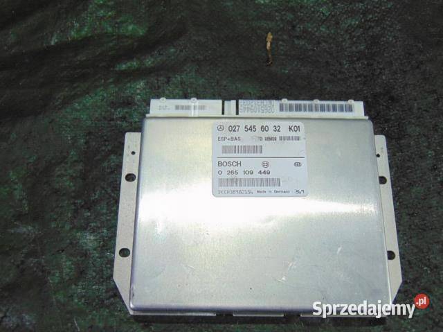 MODUŁ STEROWNIK ESP MERCEDES W168 16 0275456032 Komputery