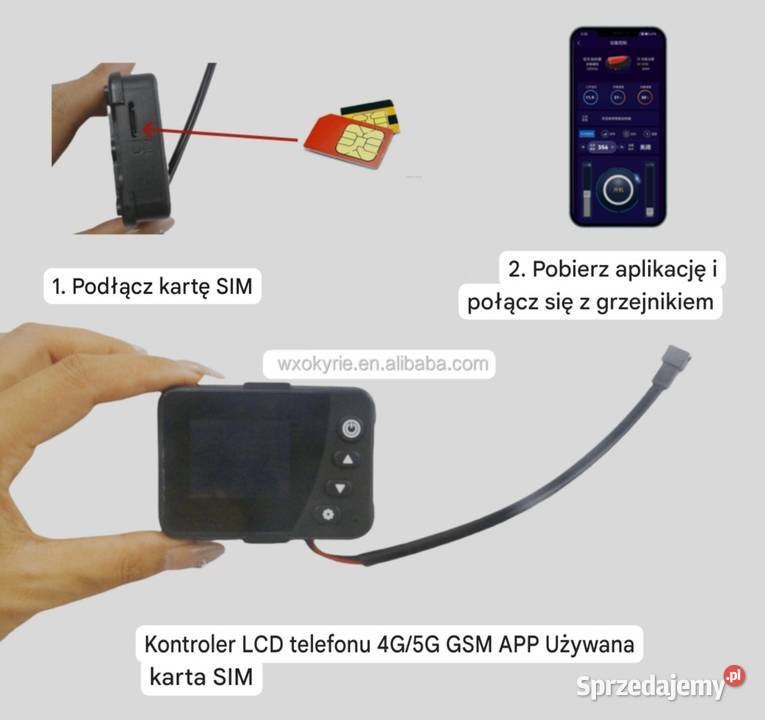Webasto 8 kW ze sterowaniem na kartę SIM Zbuczyn