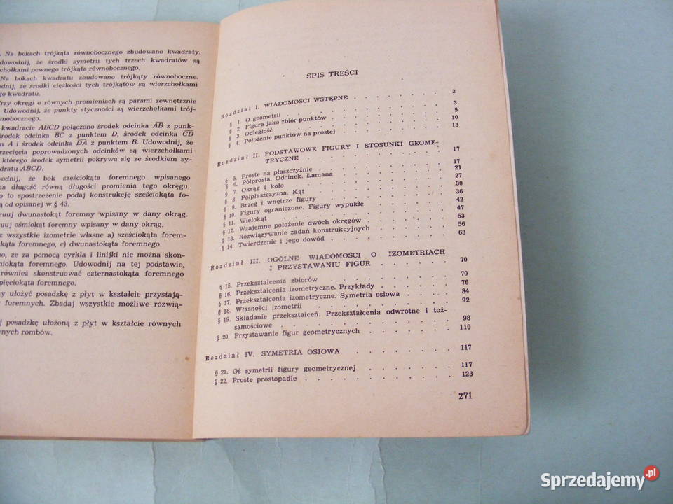 Matematyka klasa I Kurczab Geometria cz I ZSZ dolnośląskie Oborniki Śląskie