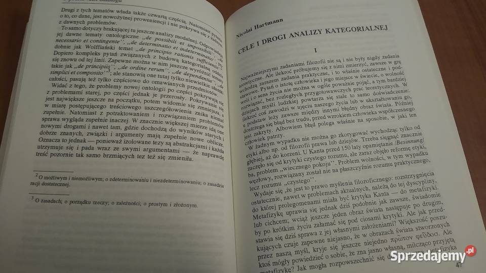 O podstawach ontologii cele i drogi analizy Gdańsk