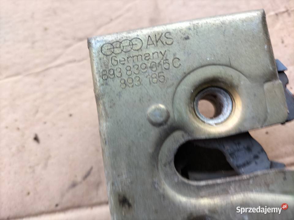Audi 80 B3 893839015C ZAMEK DRZWI LEWY TYŁ osobowe Kamień-Kolonia