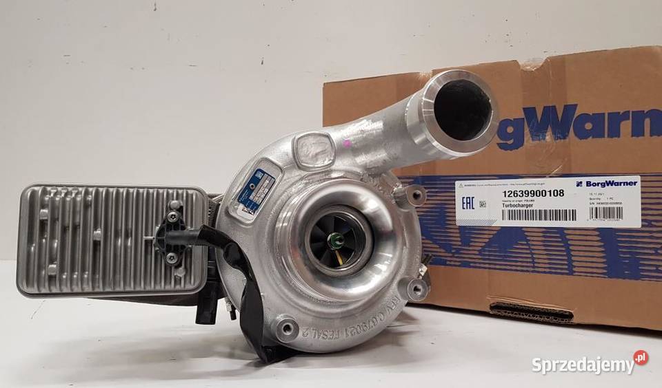 Nowa turbosprężarka BorgWarner KKK 12639900108 Siedlce