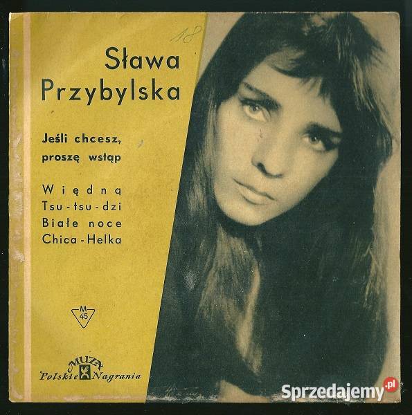 Płyta winylowa Sława PrzybylskapłytaJeśli chcesz płyta winylowa Kultura i Rozrywka
