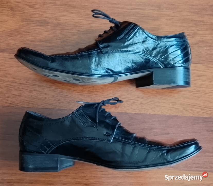 Półbuty wizytowe skórzane firmy Conhpol rozmiar Katowice