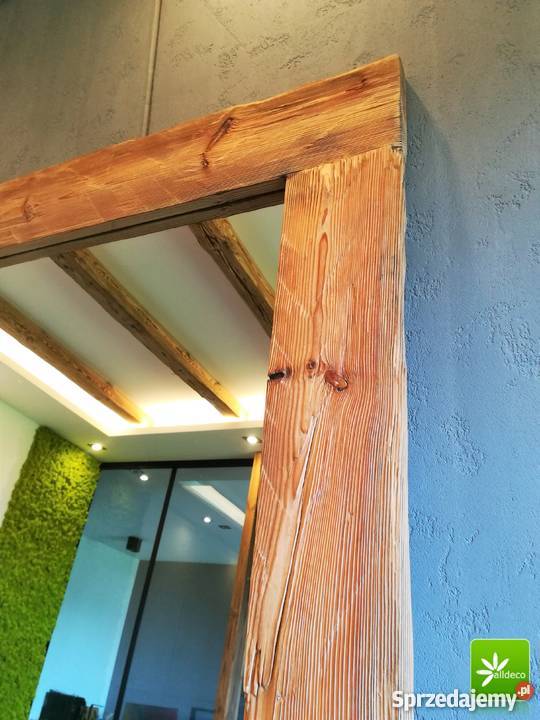 Lustro w ramie ze starego drewna Alldeco Warszawa sprzedam