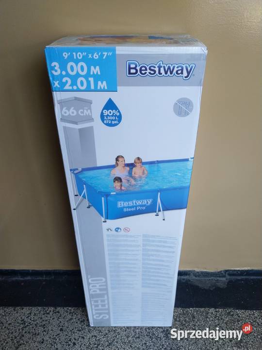 NAJTANIEJ Basen Stelażowy 300 x 201 x 66 Na Zabrze sprzedam