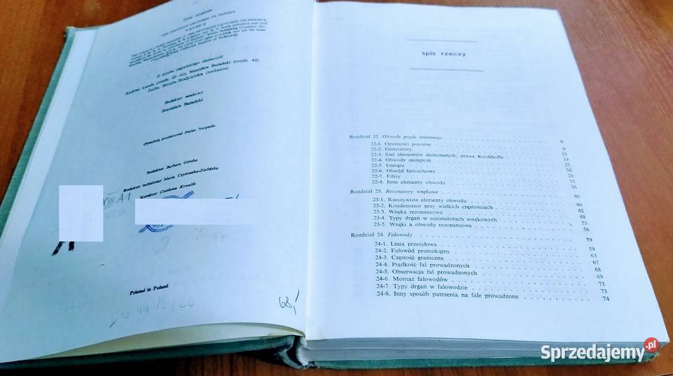 Feynmana wykłady z fizyki 22 Elektrodynamika Gdańsk