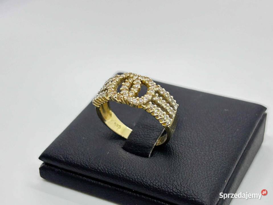 Złoty Pierścionek pr 585 338g R13 Elbląg